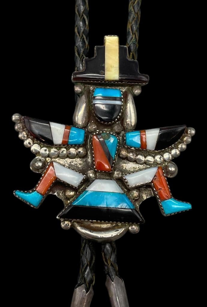Vintage Zuni Knifewing Bolo By Gary Vacit (1 of 15)