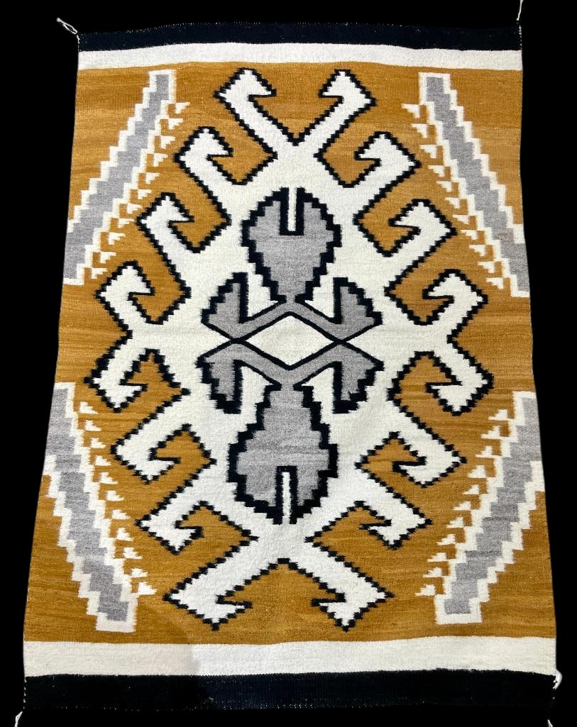 Vintage Non Regional Navajo Rug, Circa 1970s (1 of 10)