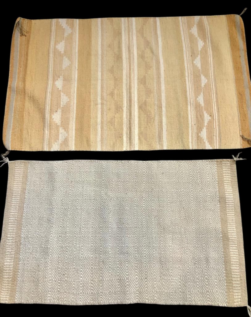 Vintage Pine Springs And Diamond Twill Navajo Rugs (1 of 18)