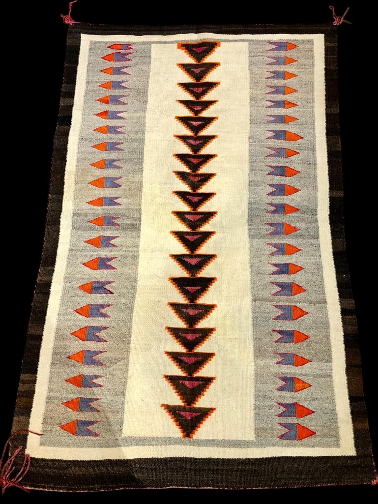 Non Regional Navajo Rug Circa 1950s (1 of 10)