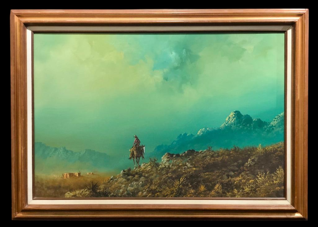 Original Oil Painting By Lester Hughes (1 of 11)