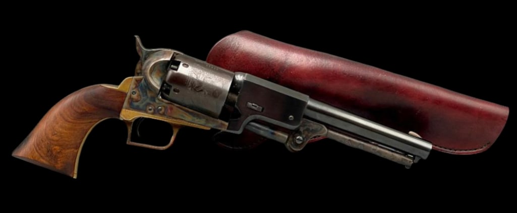 Colt Second Generation 2nd Model U.S.M.R. Black Powder Dragoon With Holster (1 of 20)