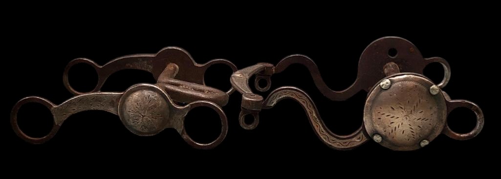 Two Medium Port Silver Mounted Bits - One Buerman And One Unknown (1 of 11)