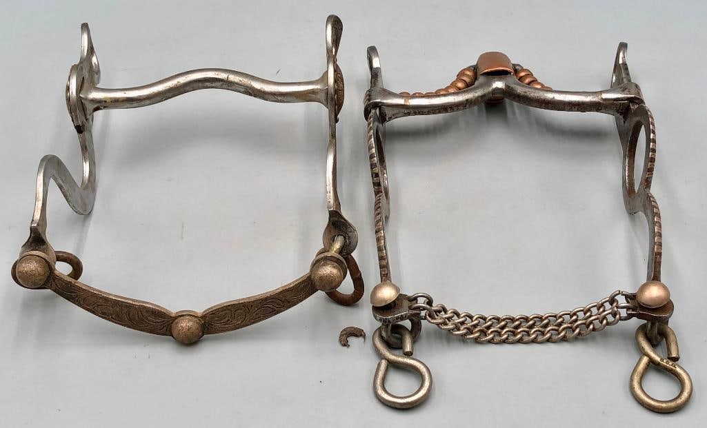 Two Nice Fleming Horse Bits - 11