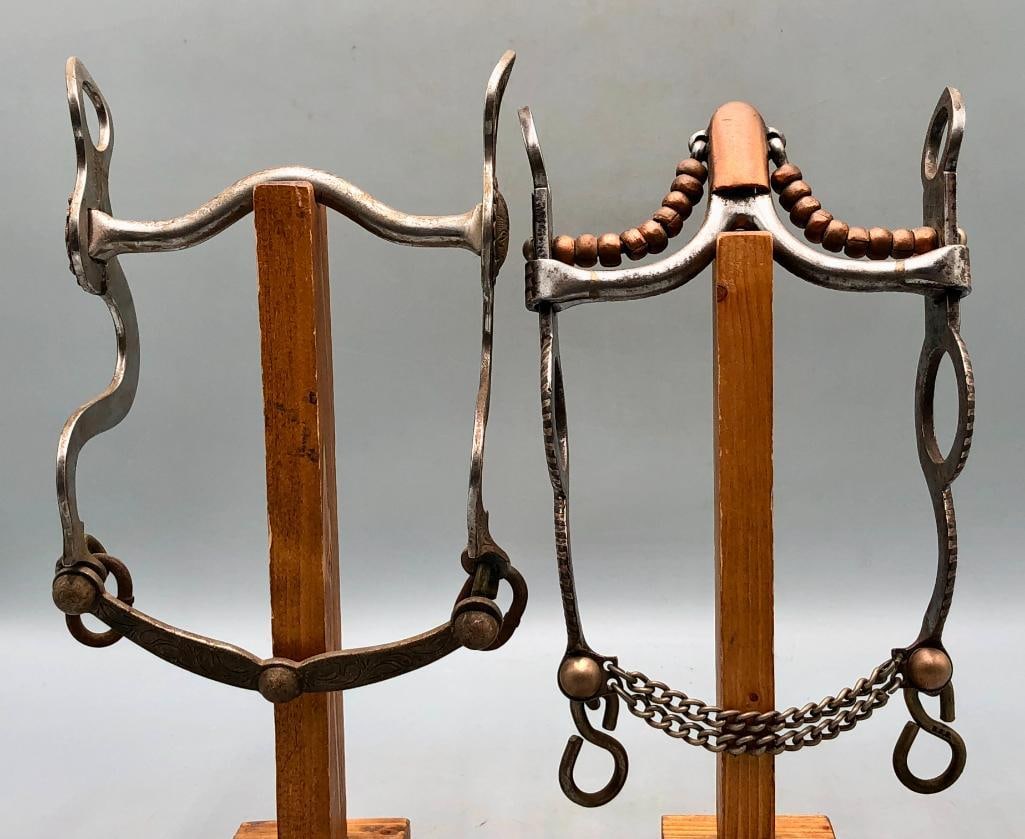 Two Nice Fleming Horse Bits - 4