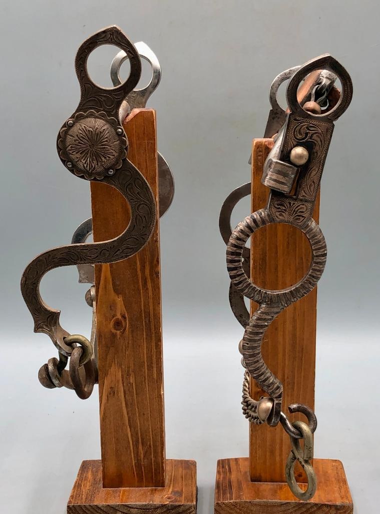 Two Nice Fleming Horse Bits - 5