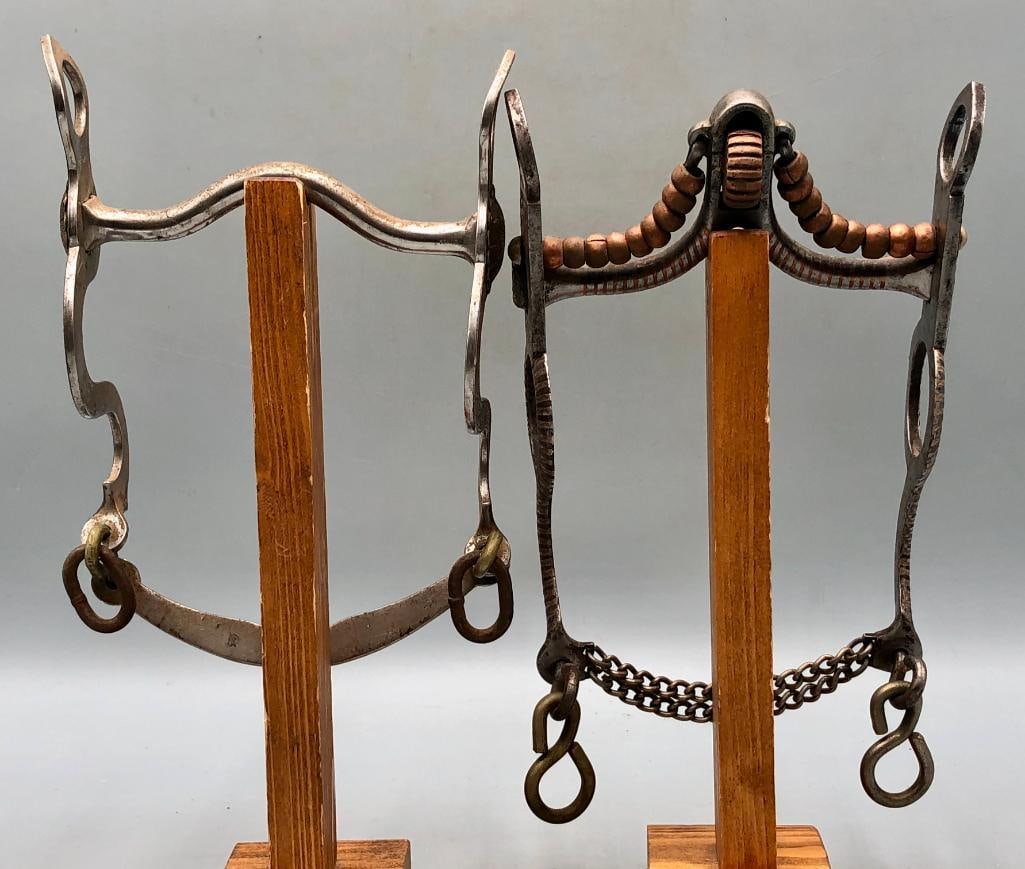 Two Nice Fleming Horse Bits - 6