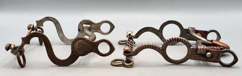 Two Nice Fleming Horse Bits - 7