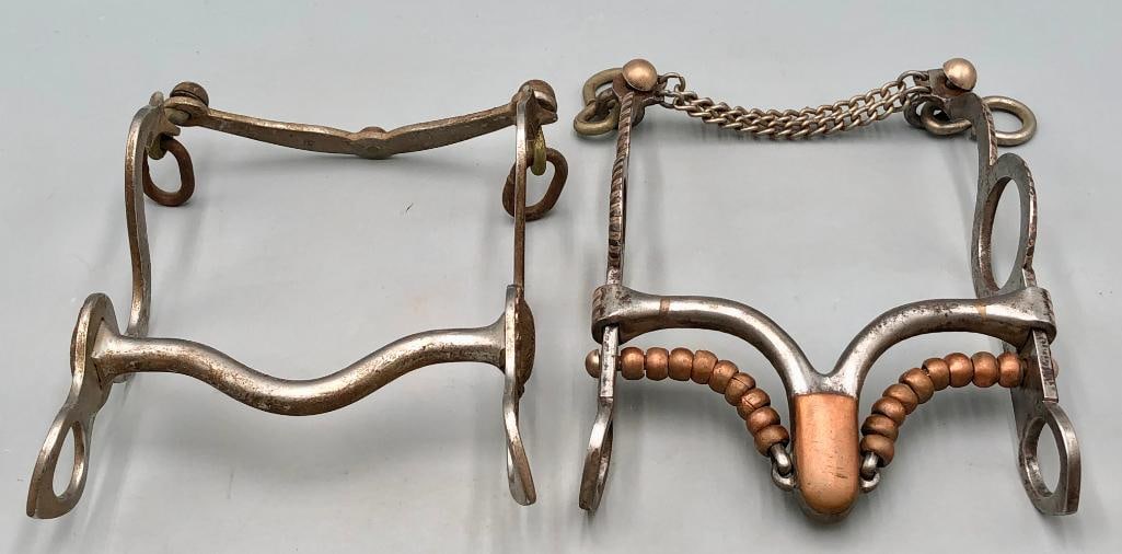 Two Nice Fleming Horse Bits - 9