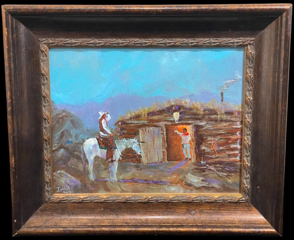 Original Oil On Canvas By Sam Iddings (1 of 12)