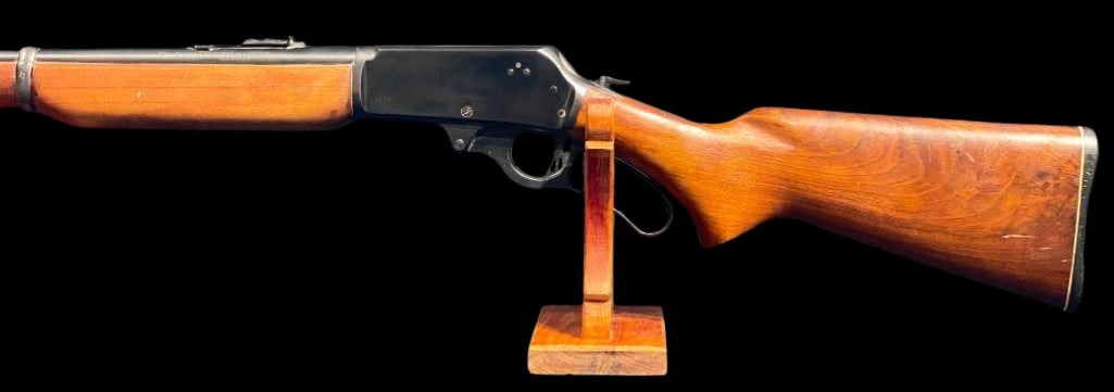 Marlin Model 336RC .30-30 Caliber Lever Action Rifle: For your bidding pleasure is a Marlin Model 336RC .30-30 caliber lever action rifle. This rifle features a blued barrel and receiver, hardwood stock and forearm, tubular magazine and factory iron sigh