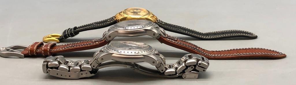 Group Of Three Watches By Bohlin & Michel Jordi - 10