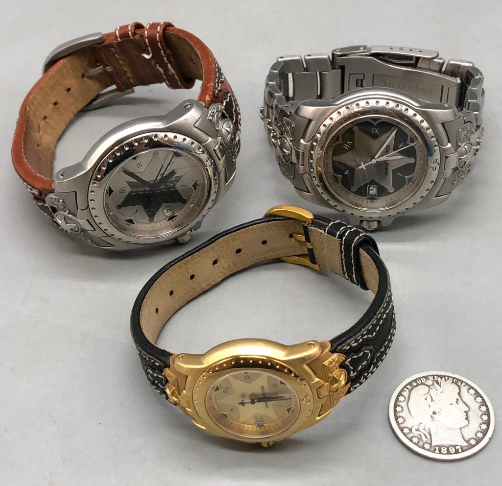 Group Of Three Watches By Bohlin & Michel Jordi - 2