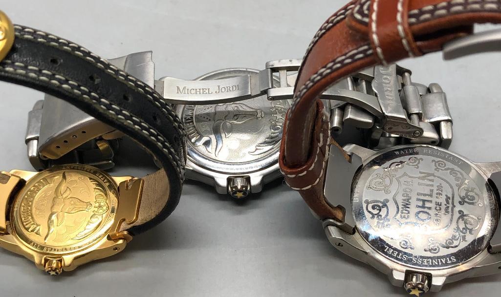 Group Of Three Watches By Bohlin & Michel Jordi - 7