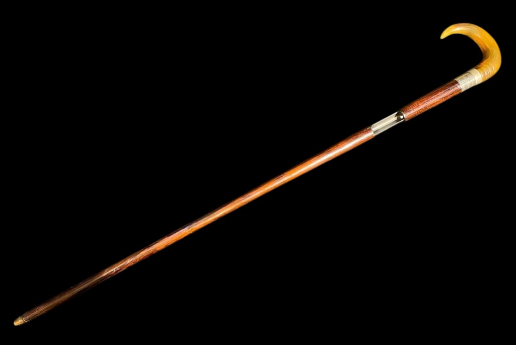 Late 1800s Single Shot Rifle Cane (1 of 10)