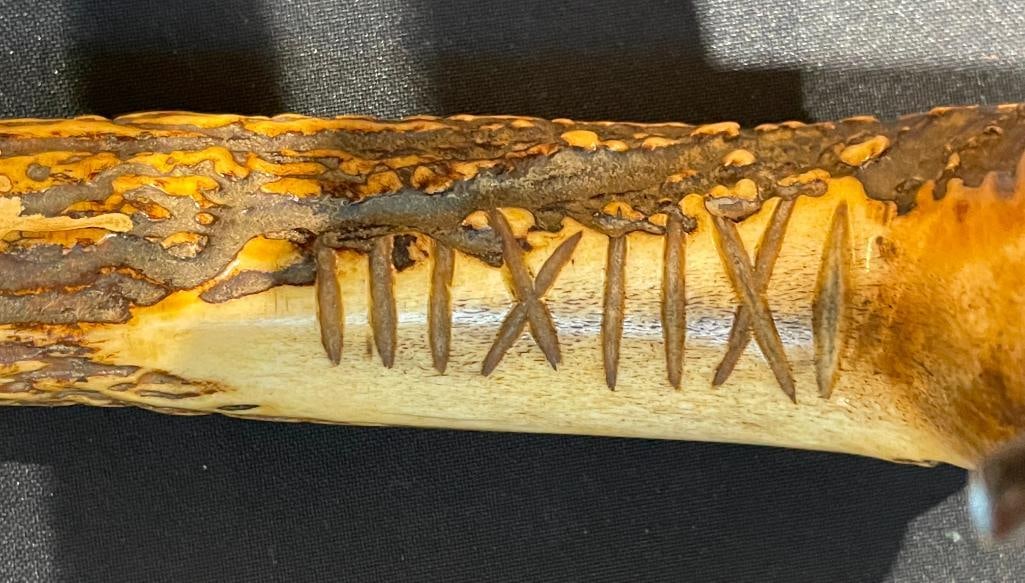 Antique Cane Revolver/Dagger - 8