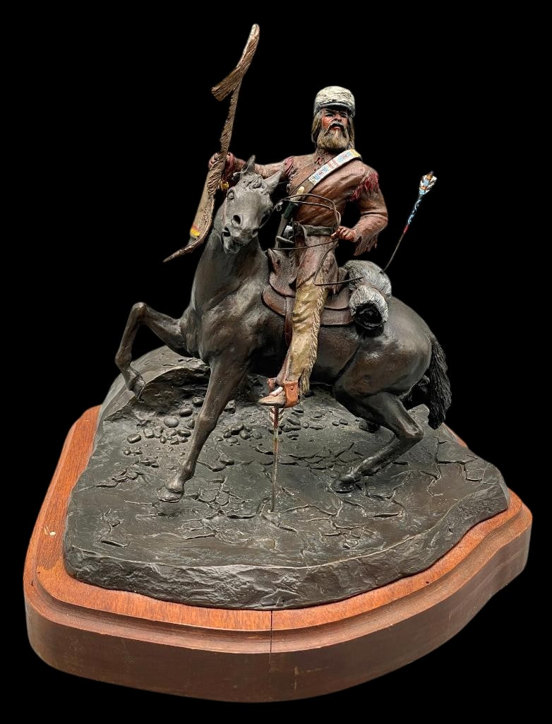 Un Friendly Land - Artist Proof Bronze by Gay Patterson (1 of 19)