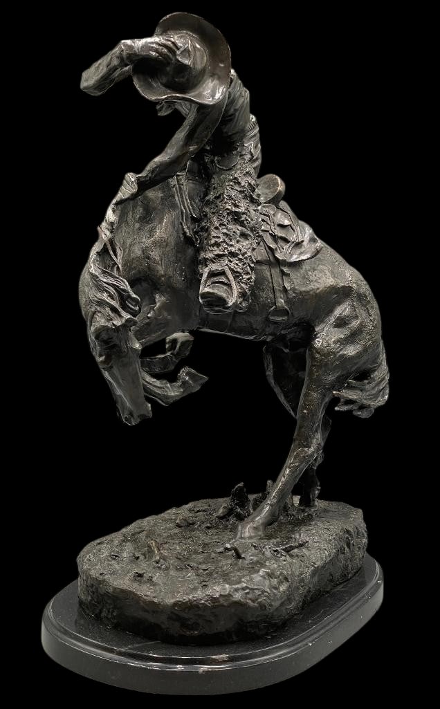 The Rattlesnake - An After Frederick Remington Bronze (1 of 19)