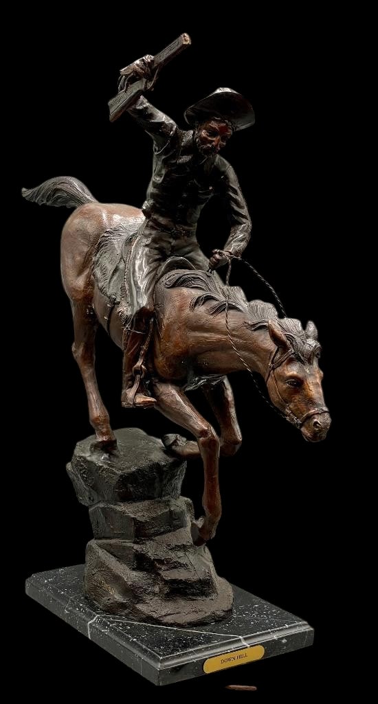 Downhill - A Bronze Statue by C.M. Thomas (1 of 19)