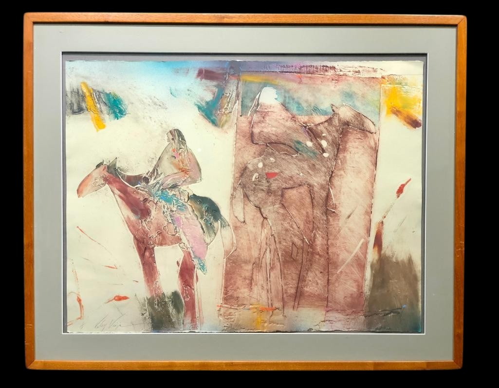 Veloy Vigil Watercolor (1931-1997) (1 of 9)