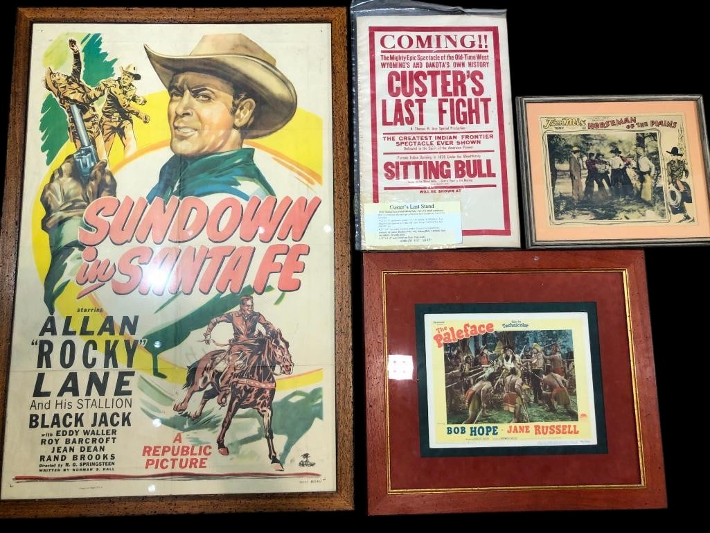 Four Vintage Western Movie Posters (1 of 19)