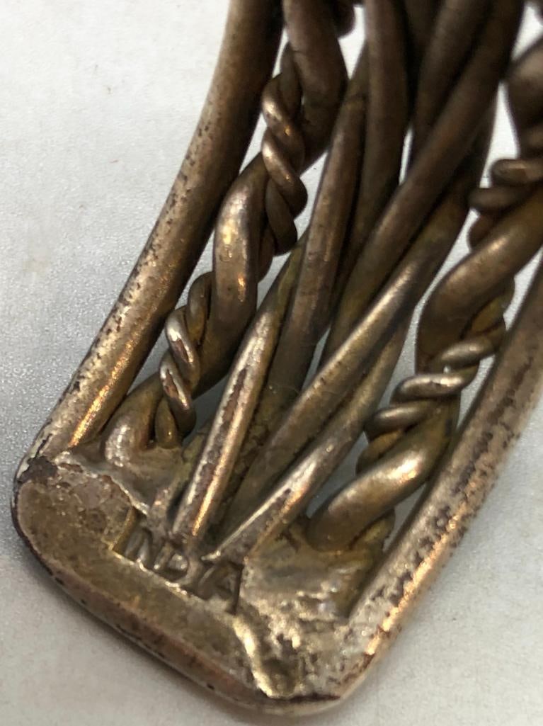 Five Sterling Silver Bracelets - 7