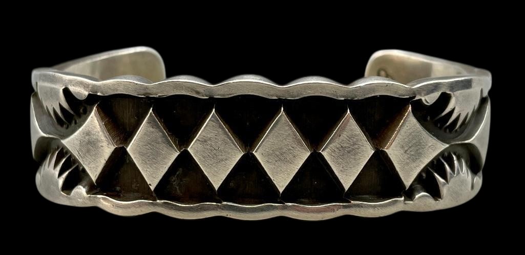Sterling Silver Overlay Bracelet By Emerson Bill (1 of 9)