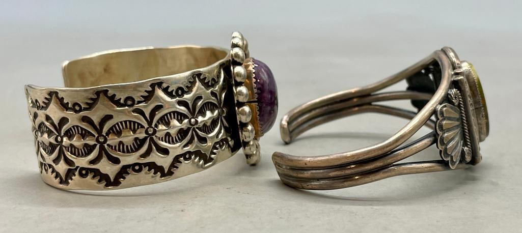 Two Sterling Silver Bracelets - 3