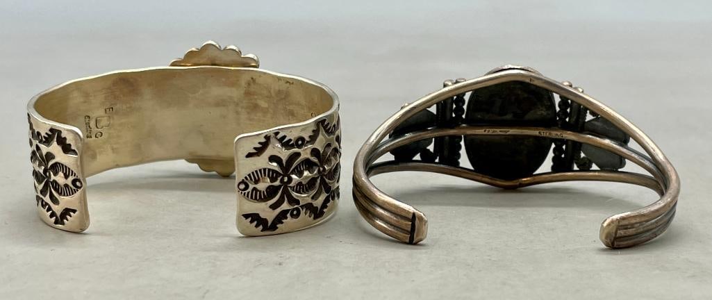 Two Sterling Silver Bracelets - 4