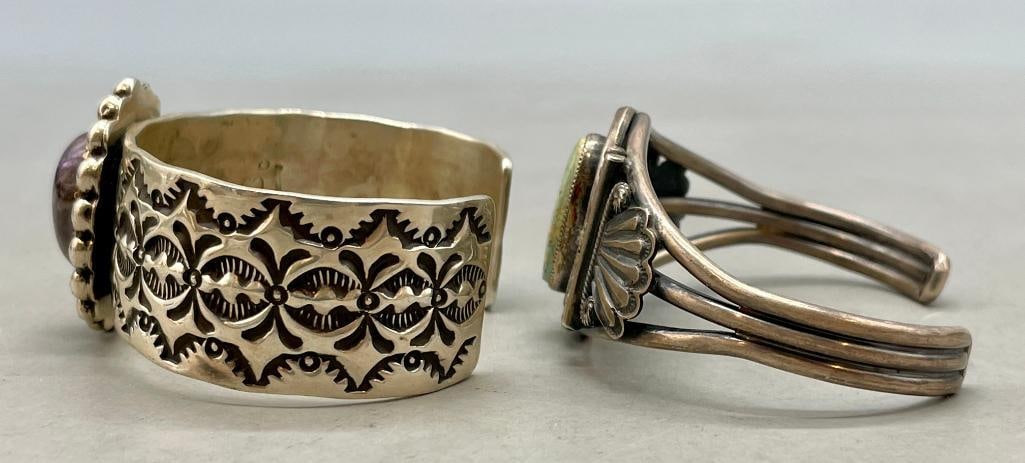 Two Sterling Silver Bracelets - 5