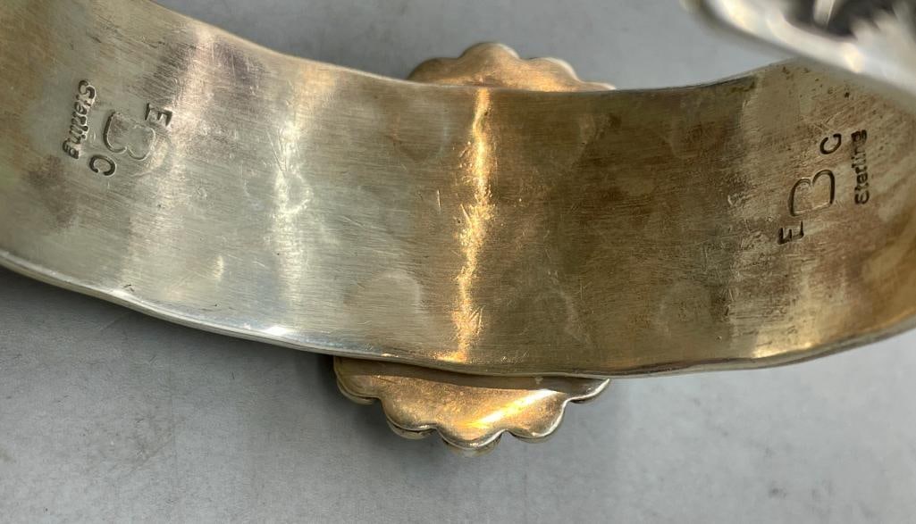 Two Sterling Silver Bracelets - 6