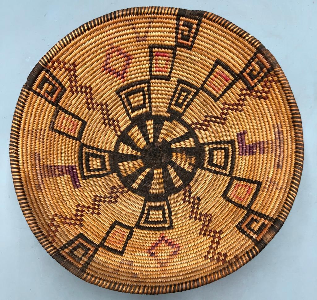 Polychrome Apache Basket - 7