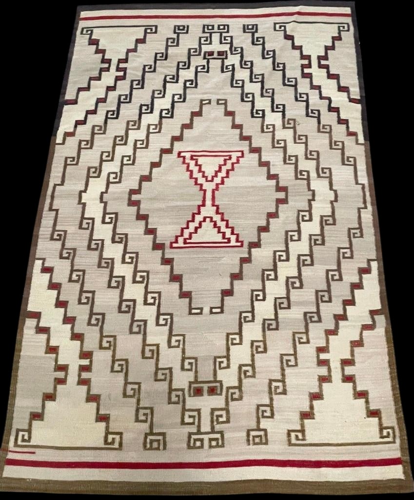 Very Large Southwestern Design Rug - Likely Mexican Circa 1950-1960s (1 of 16)