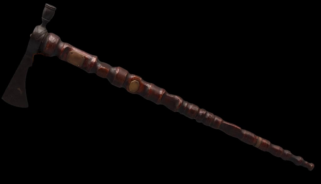 Antique Pipe Tomahawk With Decorative Stem (1 of 12)