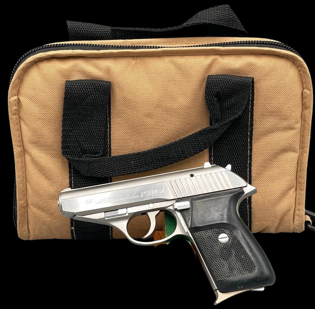 SIG Sauer P230 SL 9mm Caliber Pistol With Bag And Extra Magazines (1 of 16)
