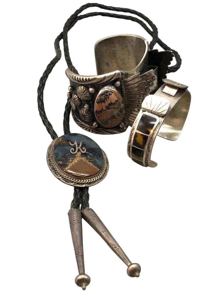 Three Sterling Silver Items With Various Settings (1 of 14)