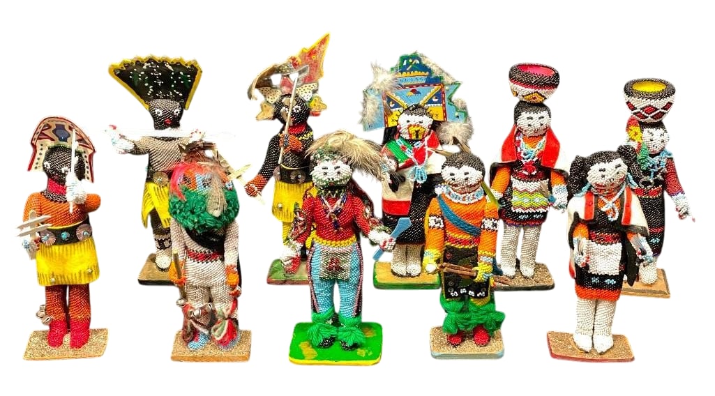 10 Rosita Lateyice Zuni Beaded Kachinas (1 of 20)