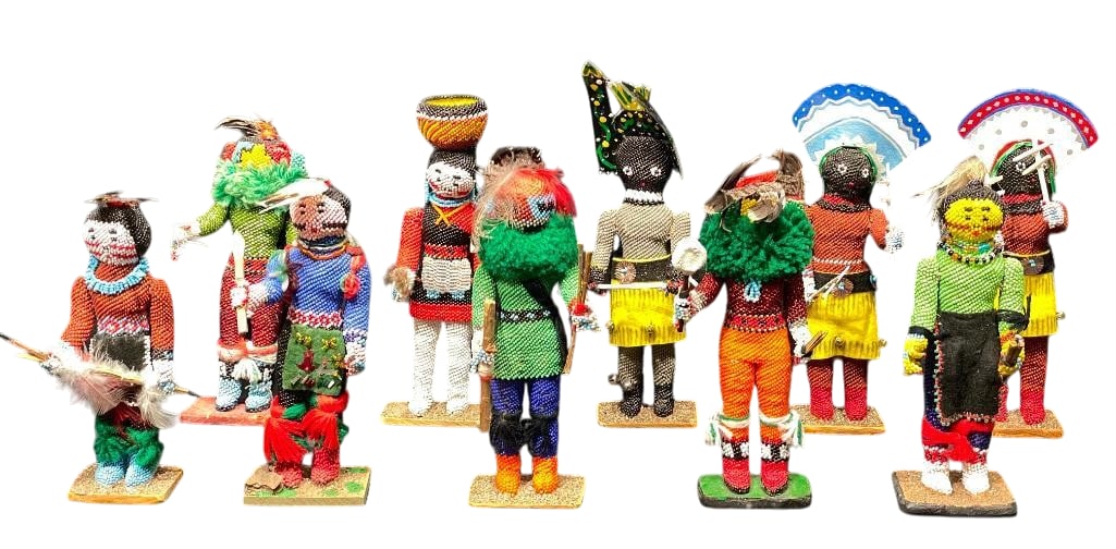 10 Rosita Lateyice Zuni Beaded Kachinas (1 of 20)