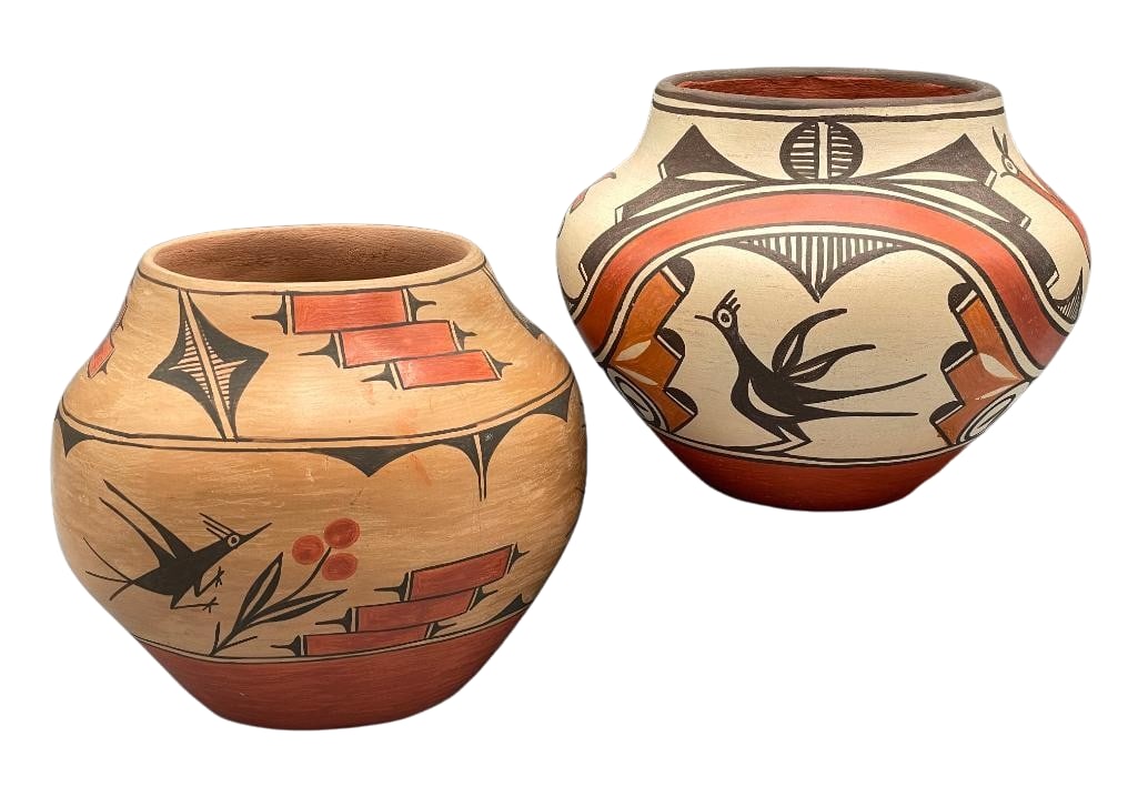 Two Zia Pottery Bowls One By Sofia Medina (1 of 9)