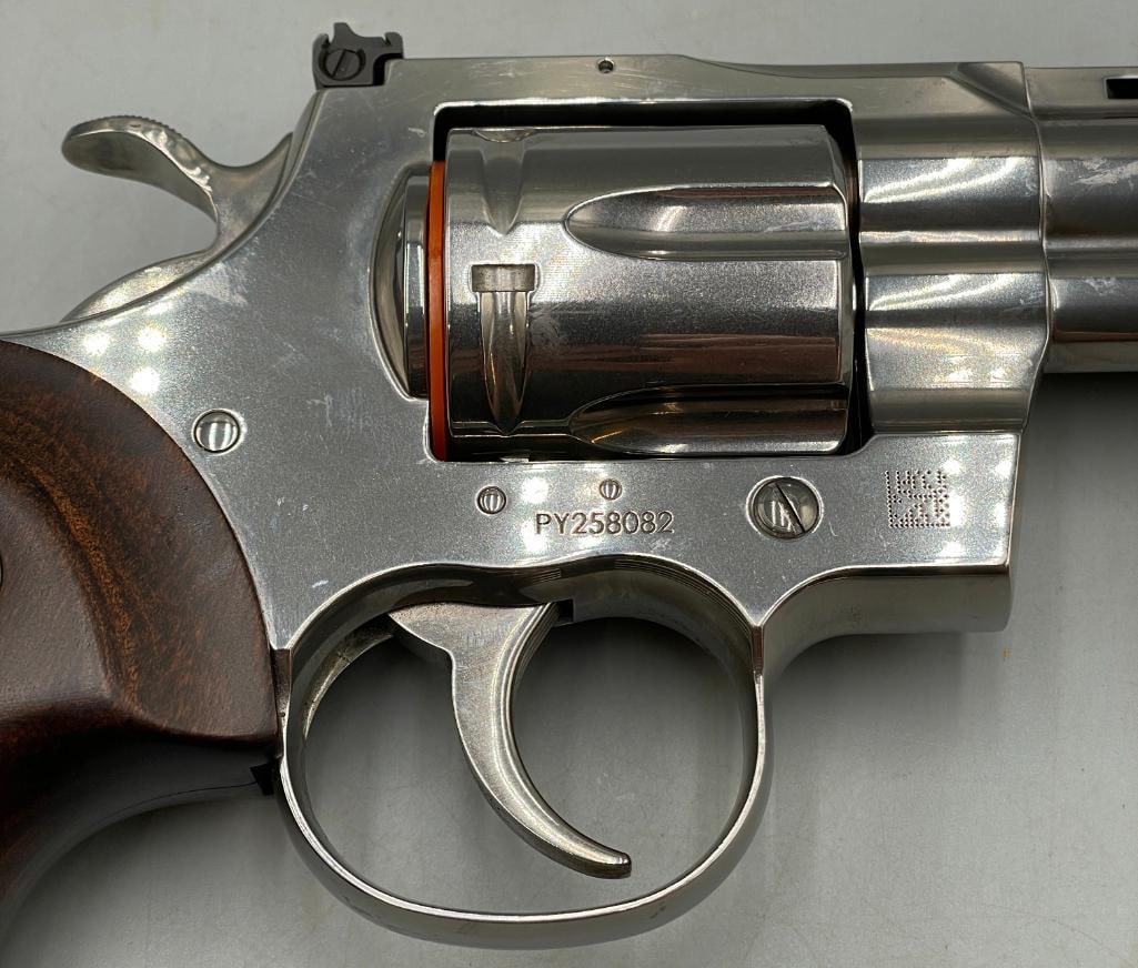 Colt Python 357 Python With Leather Galco Shoulder Holster - 16