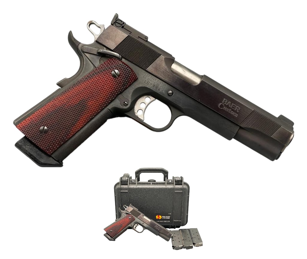 Les Baer .45 ACP Blue Pistol Model 1911 (1 of 20)