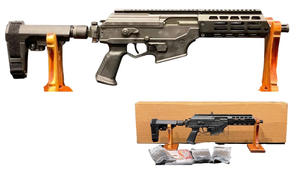 IWI Galil ACE SAR GAP26SB 5.56 NATO Caliber Pistol: For your bidding pleasure is a like new, IWI Galil Ace Sar GAP26SB 5.56 NATO caliber pistol. This is a semi automatic pistol in Gen 2 design featuring a heavy AK-style gas system. The piece has a