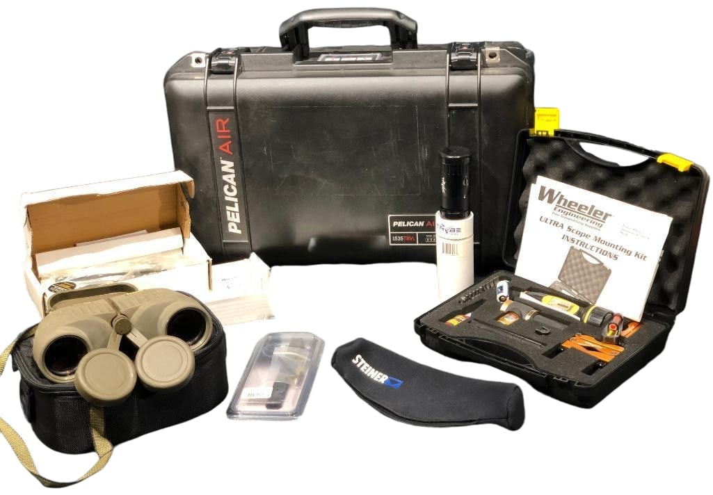 Pelican Air Travel Case - Steiner Binoculars And Several Miscellaneous Optics Accessories (1 of 8)