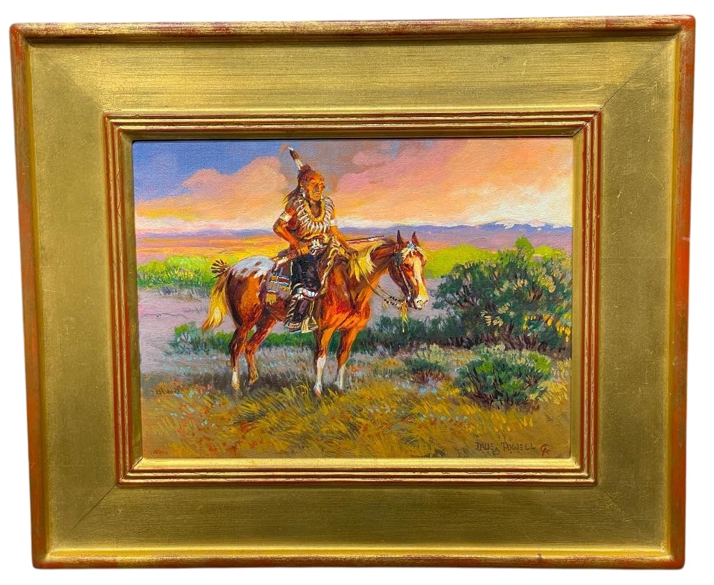 Osage Sunset - An Original Oil Painting By Dave Powell (1 of 8)