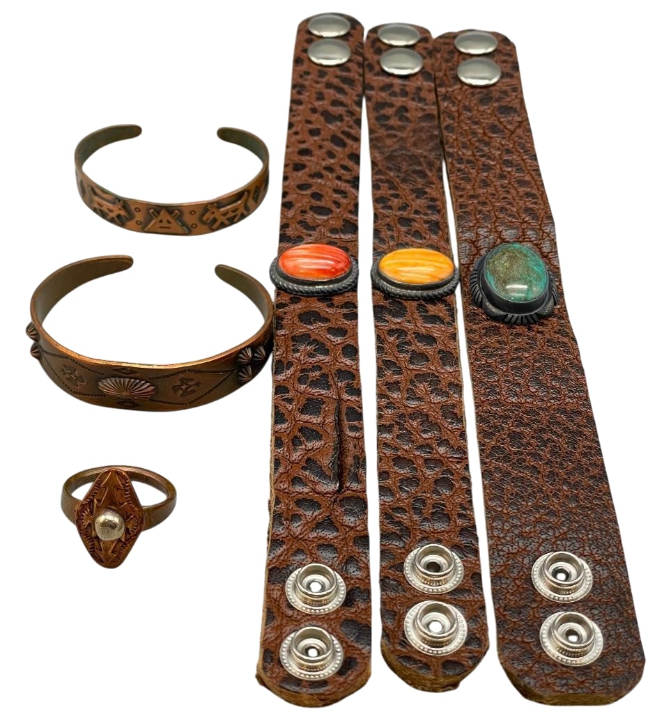 Group Of Bracelets And Ring With Various Styles And Designs (1 of 8)