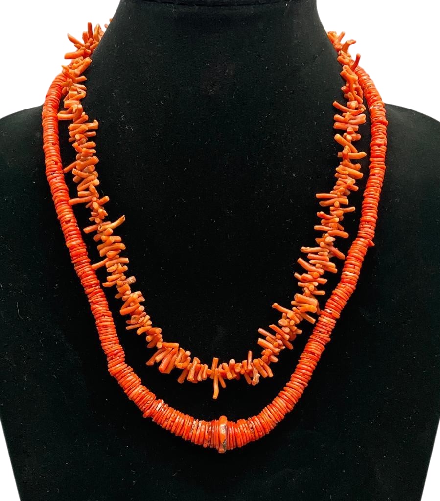 Two Coral Necklaces (1 of 10)
