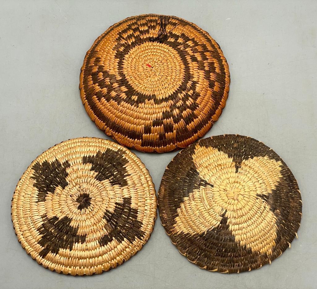 Three Fine Mini Pima Baskets - 7