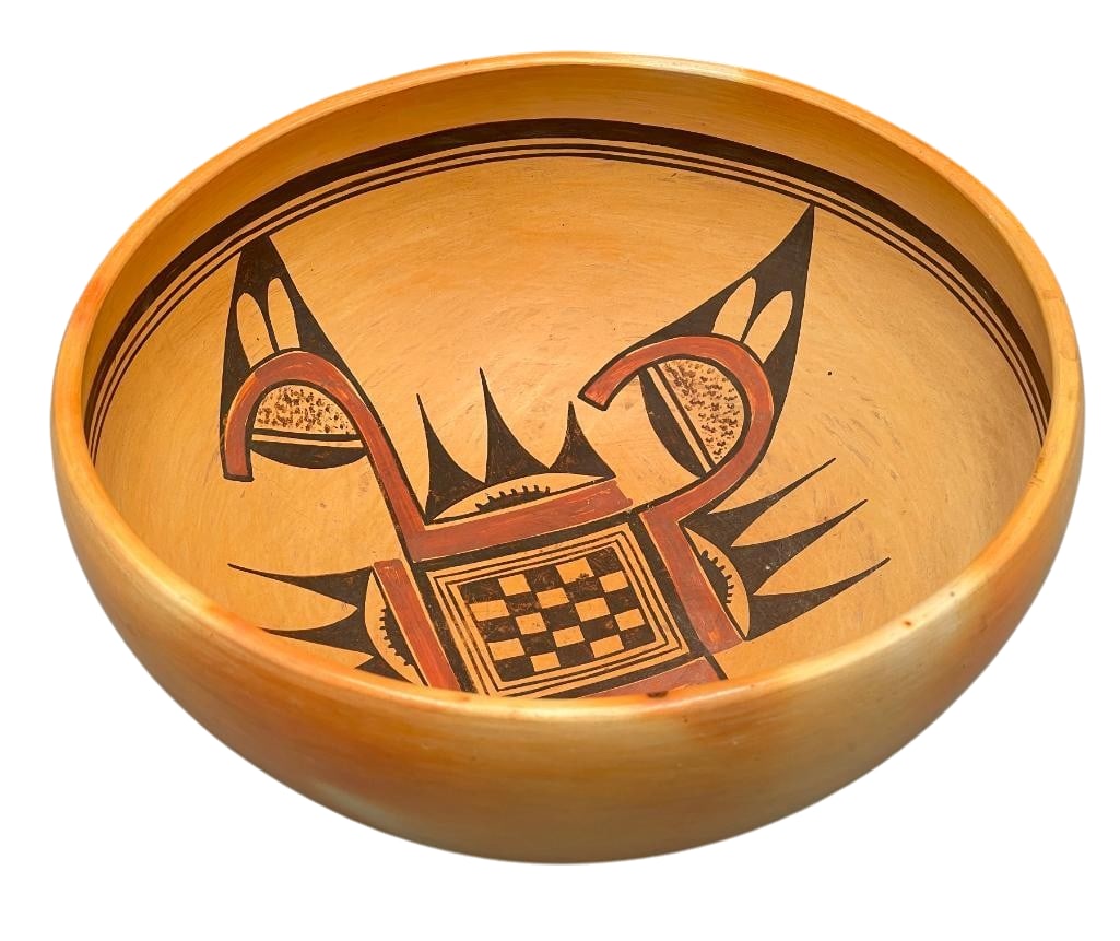 Large Vintage To Antique Hopi Pottery Bowl (1 of 10)