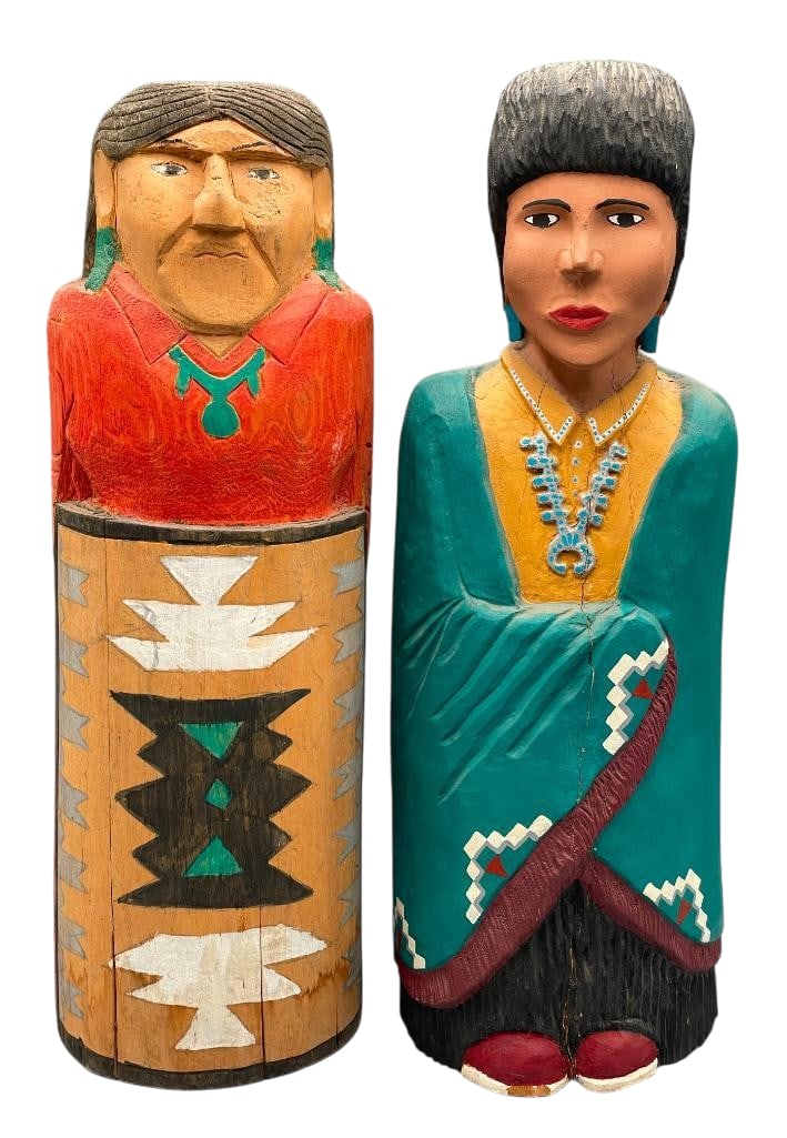 Navajo Folk Art Carvings - One By Larry Wilson Sr. (1 of 17)