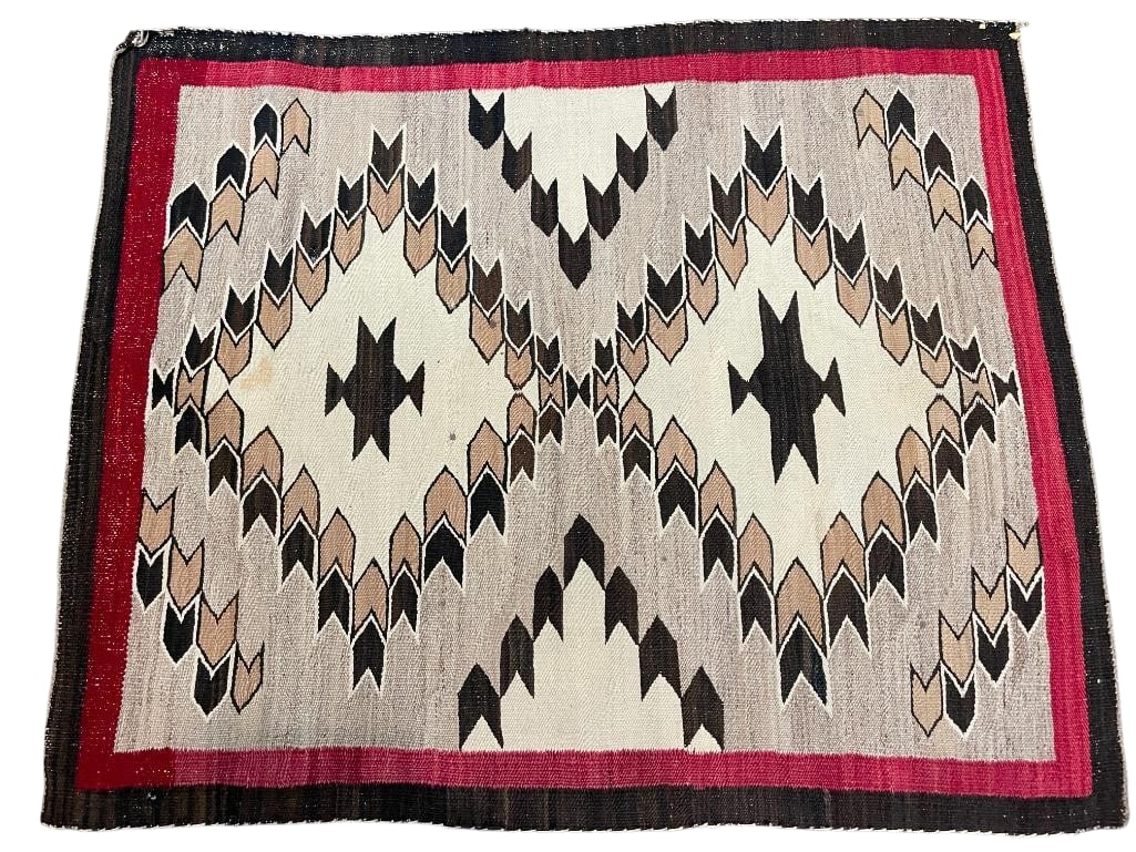 Vintage Navajo Rug Circa 1950s (1 of 15)